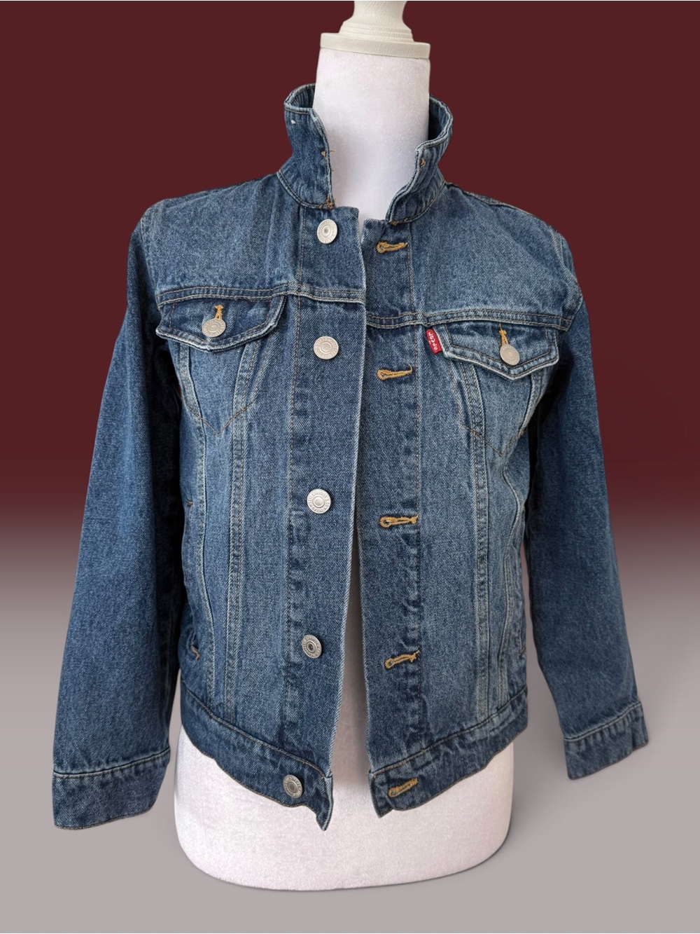 Levi's Kids Denim Jacket in Medium Blue Wash 8-10 yrs 128-140 cm